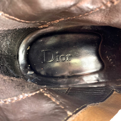 【中古】 Christian Dior クリスチャン・ディオール  その他   スウェードブーツ サイドジップ 23017079 YM