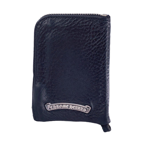 【中古】 CHROME HEARTS クロムハーツ タイニージップウォレット 財布 コインケース 札入れ コンパクト ダガージップ クロスパッチ 23017367 AO