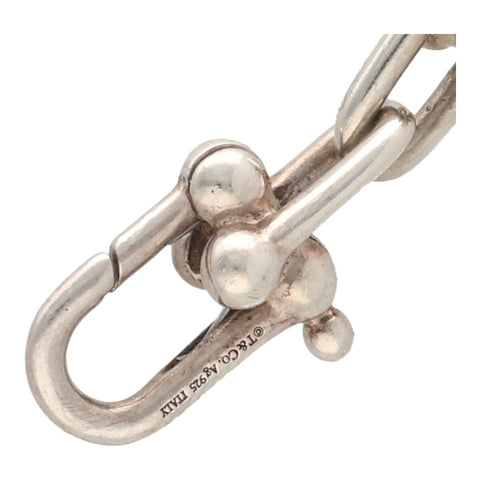 【中古】 Tiffany ＆ Co. ティファニー ハードウェア スモール リンク ブレスレット 60153085 Ag925 シルバー 23017388 RS