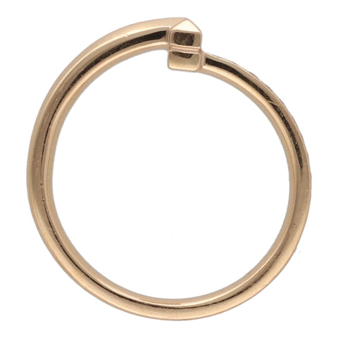 【中古】 Tiffany ＆ Co. ティファニー T ワン リング 2.5MM 15号 67795342 K18RG ダイヤモンド ローズゴールド ピンクゴールド PG 指輪 23017515 RS