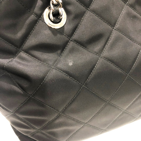 【中古】 PRADA プラダ  ナイロントートバッグ   キルティング ブラック 23018468 AK