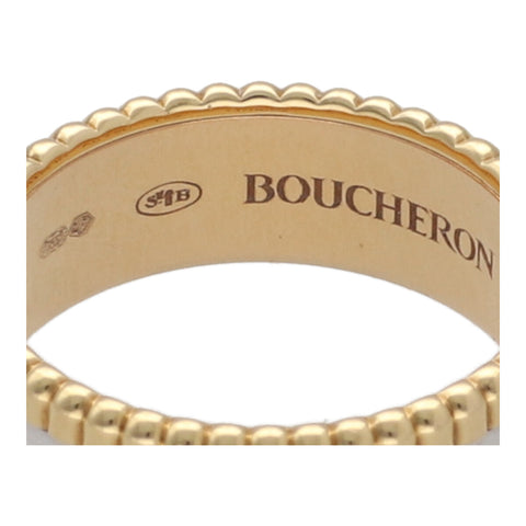 【中古】 BOUCHERON ブシュロン quatre white edition キャトル ホワイト リング スモール 52 12号 JRG01596 K18 WG YG PG セラミック ホワイトゴールド イエローゴールド ピンクゴールド 指輪 23018628 RS