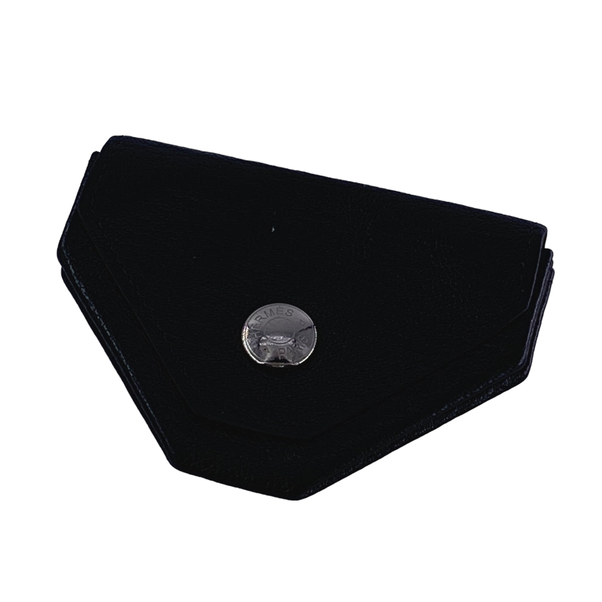 【中古】 HERMES エルメス コインケース   ルヴァンキャトル シェーブル 黒 23018706 NT