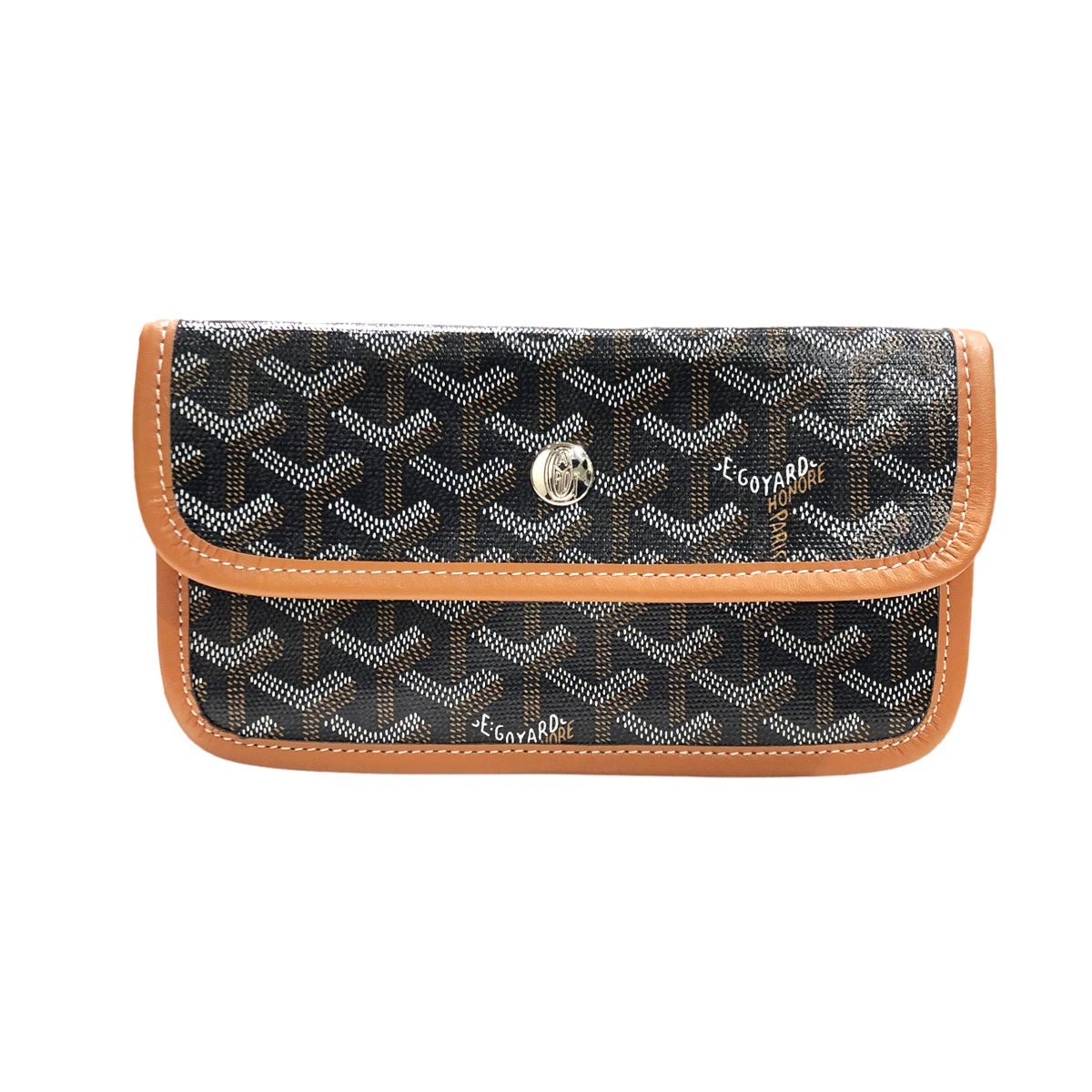 【中古】 GOYARD ゴヤール  アクセサリーポーチ   サンルイ ポーチ　ブラック 23018788 HO