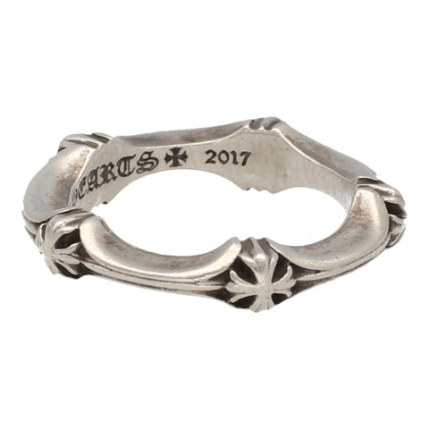 【中古】 CHROME HEARTS クロムハーツ プラス&ボーン リング 12号 SV925 シルバー プラスアンドボーン 指輪 23018945 RS