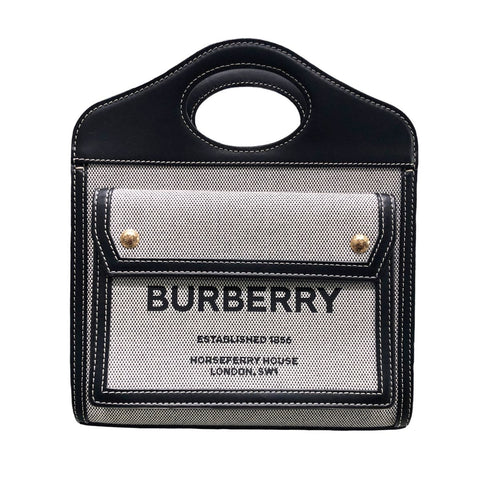 【中古】 BURBERRY バーバリー  ショルダーバッグ 8032437 ミニポケットバッグ 2WAY 23019957 AK