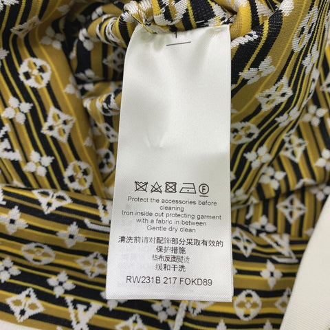 【中古】 LOUIS VUITTON ルイ・ヴィトン パイソンエフェクトモノグラムポロトップ 1ABENP ポロシャツ トップス ワンピース レディース シルク 23020556 AO
