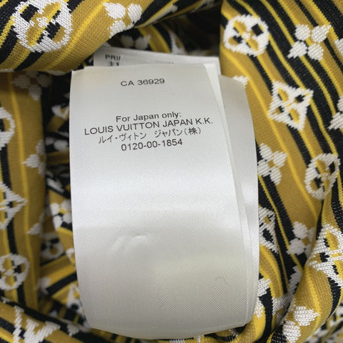 【中古】 LOUIS VUITTON ルイ・ヴィトン パイソンエフェクトモノグラムポロトップ 1ABENP ポロシャツ トップス ワンピース レディース シルク 23020556 AO