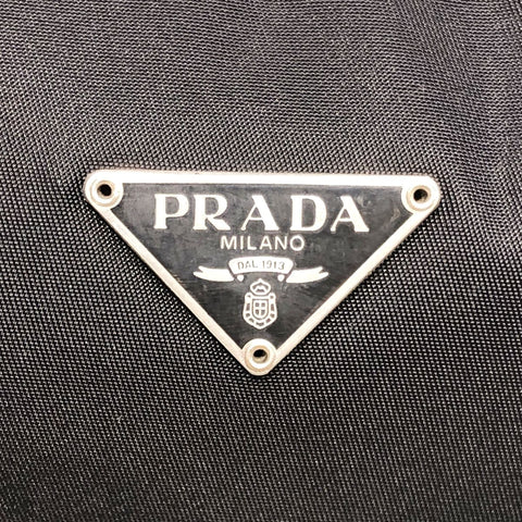 【中古】 PRADA プラダ ハンドバッグ ナイロン テスート ミニバッグ ワンショルダー ブラック 23020635 AK