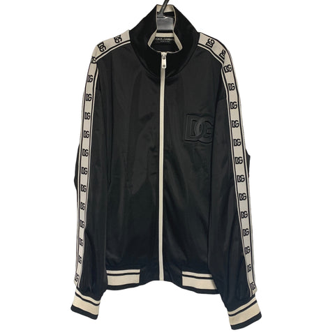 【中古】 Dolce＆Gabbana ドルチェアンドガッバーナ エンボス DG ロゴ ジャケット コート・ジャケット  G9XM5Z HU7B7 N0000 トラックジャケット ジャージー 23020788 DS