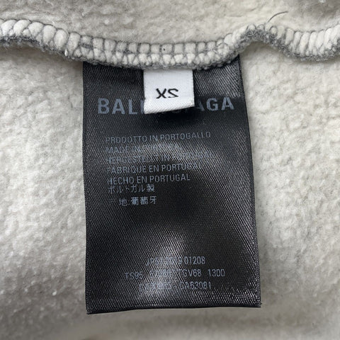 【中古】 BALENCIAGA バレンシアガ PARIS スウェット トレーナー XS 570807 TGV68 グレー 長袖 トップス 23020844 RS