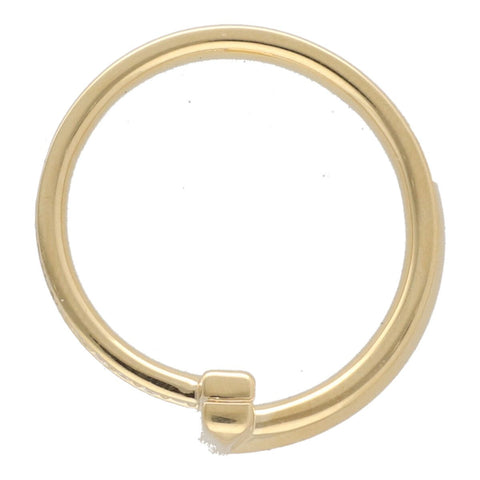 【中古】Tiffany＆Co. ティファニー 67795075 Tワンリング イエローゴールド パヴェダイヤモンド #13 23020991 MK