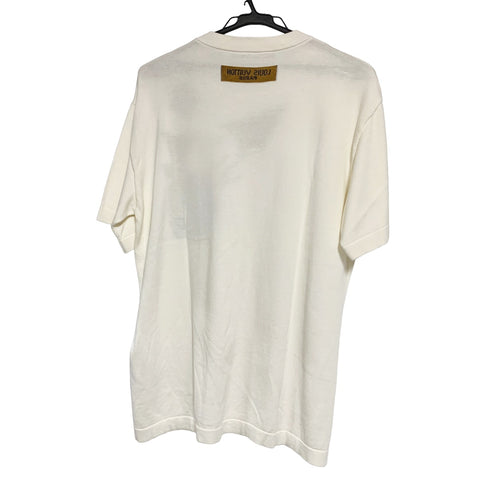 【中古】 LOUIS VUITTON ルイ・ヴィトン モノグラムコミックスインターシャショートスリーブクルーネック Tシャツ  1AB54D  23021013 AO