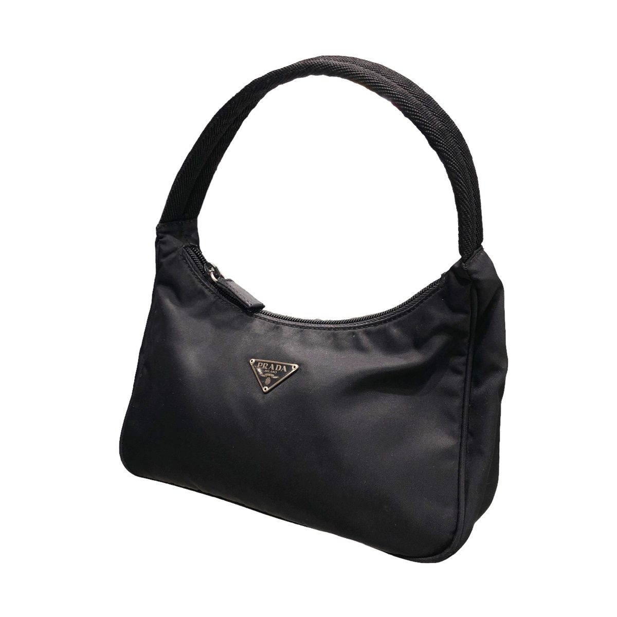 【中古】 PRADA プラダ  ハンドバッグ テスート ワンショルダーバッグ BK 23021020 AK