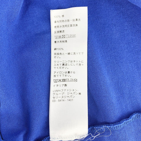 【中古】 CELINE セリーヌ ルーズ Tシャツ 2X681501F Mサイズ ロイヤルブルー カットソー 半袖 23021677 DS