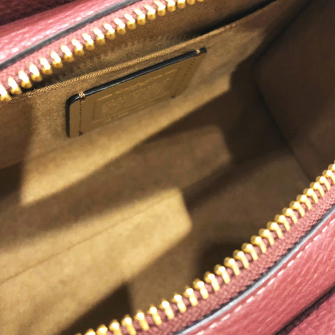 【中古】 COACH コーチ  グレース キヤリーオール・シグネチヤー キヤンバス 2WAY ハンドバッグ CD701 ブラウン 23022341 HO