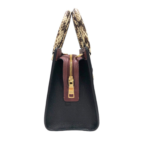 【中古】 COACH コーチ  グレース キヤリーオール・シグネチヤー キヤンバス 2WAY ハンドバッグ CD701 ブラウン 23022341 HO