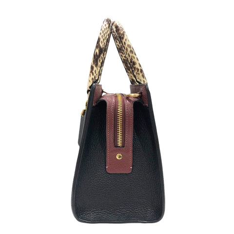 【中古】 COACH コーチ  グレース キヤリーオール・シグネチヤー キヤンバス 2WAY ハンドバッグ CD701 ブラウン 23022341 HO