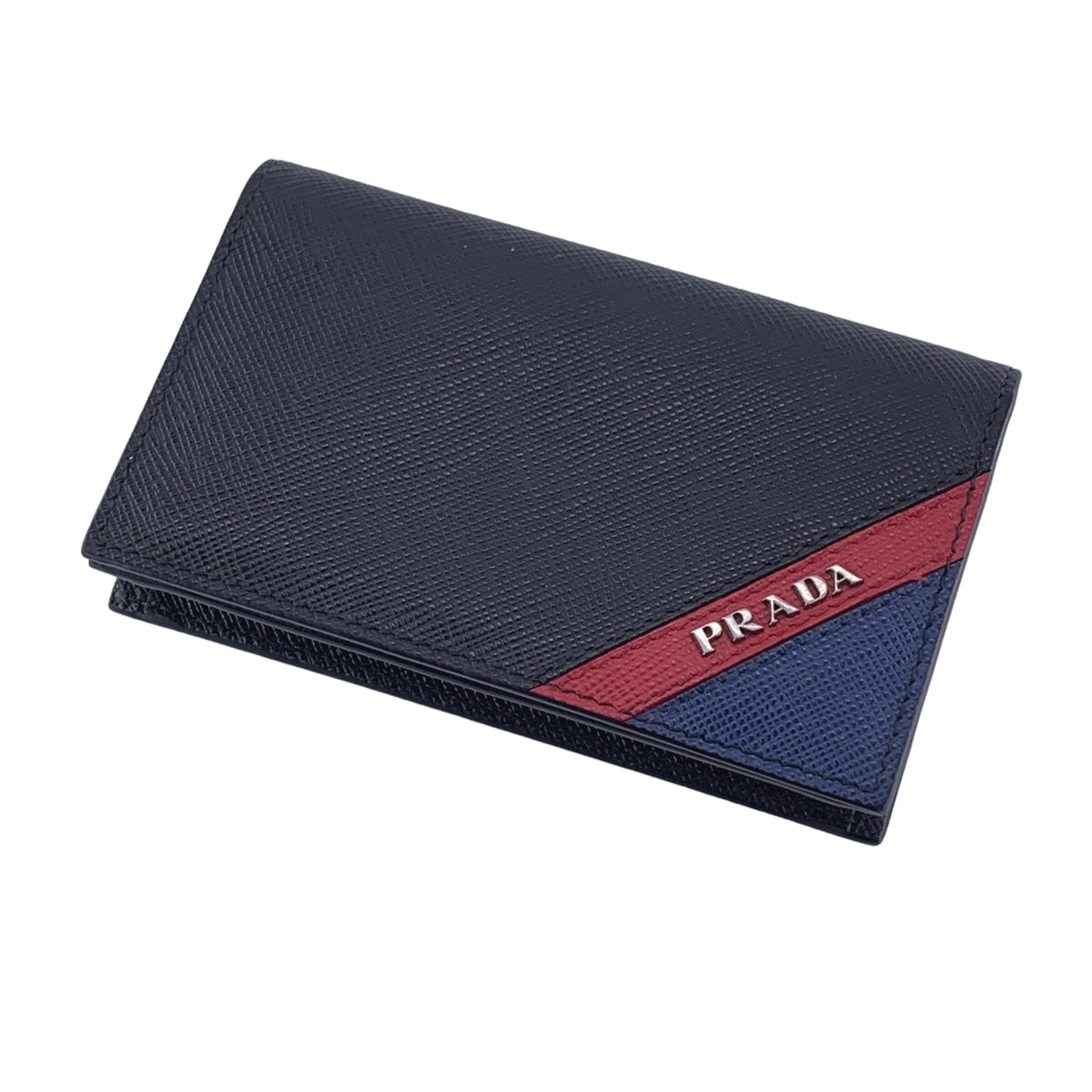 【中古】 PRADA プラダ  クレジットカードケース   サフィアーノ 名刺入れ 23022353 NT