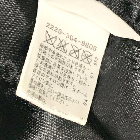 【中古】 CHROME HEARTS クロムハーツ ディジェネレイト バックBSフレアレザー切替ナイロンブルゾン ジャケット フード コート シルバー メンズ ダガージップ 23023438 AO