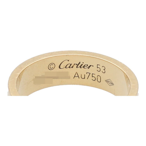 【中古】Cartier カルティエ 指輪 LOVE B4084600 ラブリング イエローゴールド #53 13号相当 23024043 MK