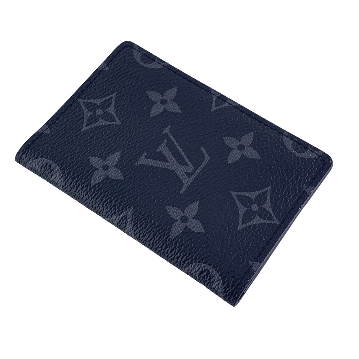【中古】 LOUIS VUITTON ルイ・ヴィトン  クレジットカードケース   オーガナイザー・ドゥ ポッシュ モノグラム・エクリプス 23024566 NT