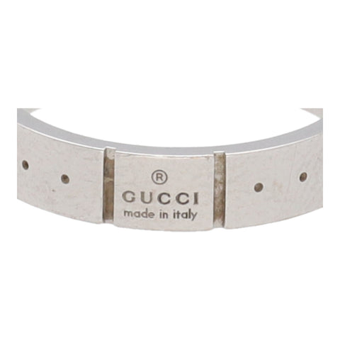 【中古】 GUCCI グッチ  指輪・リング  607339 J8502 9000 アイコン　スター　ホワイトゴールド　リング 23025377 YM