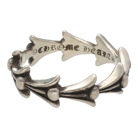 【中古】 CHROME HEARTS クロムハーツ クロステイル リング 20号 SV925 シルバー 指輪 23026065 RS