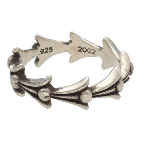 【中古】 CHROME HEARTS クロムハーツ クロステイル リング 20号 SV925 シルバー 指輪 23026065 RS