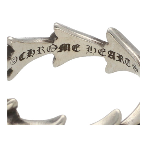 【中古】 CHROME HEARTS クロムハーツ クロステイル リング 20号 SV925 シルバー 指輪 23026065 RS