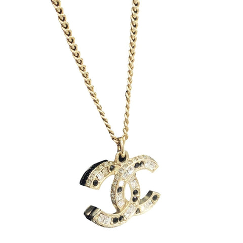 【中古】 CHANEL シャネル  ネックレス・ペンダント  A15B ココマーク ラインストーン ネックレス 23026199 MY