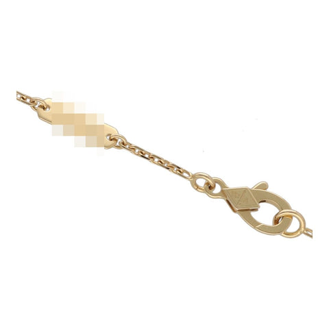 【中古】 Van Cleef and Arpels ヴァンクリーフ&アーペル ヴィンテージ アルハンブラ ペンダント ギヨシェ VCARP4KL00 K18 イエローゴールド ネックレス 23026959 RS