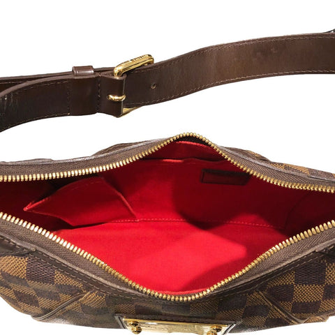 【中古】 LOUIS VUITTON ルイ・ヴィトン テムズ PM N48180 ダミエ･エベヌ ショルダーバッグ 23027314 RD