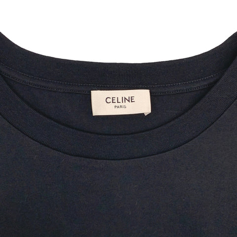 【中古】 CELINE セリーヌ CELINE ルーズ Tシャツ カットソー  2X681671Q.38AW トップス ロゴ 半袖 メンズ レディース ユニセックス 23027642 AO