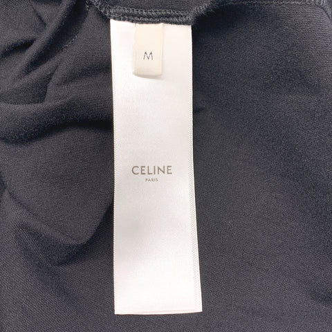 【中古】 CELINE セリーヌ CELINE ルーズ Tシャツ カットソー  2X681671Q.38AW トップス ロゴ 半袖 メンズ レディース ユニセックス 23027642 AO