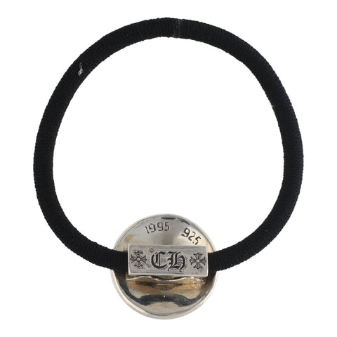 【中古】CHROME HEARTS クロムハーツ クロスボール ボタン コンチョ SV925 シルバー ヘアゴム 新型 ♯2 ブレスレット 23028047 RS