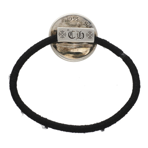【中古】CHROME HEARTS クロムハーツ クロスボール ボタン コンチョ SV925 シルバー ヘアゴム 新型 ♯2 ブレスレット 23028750 RS
