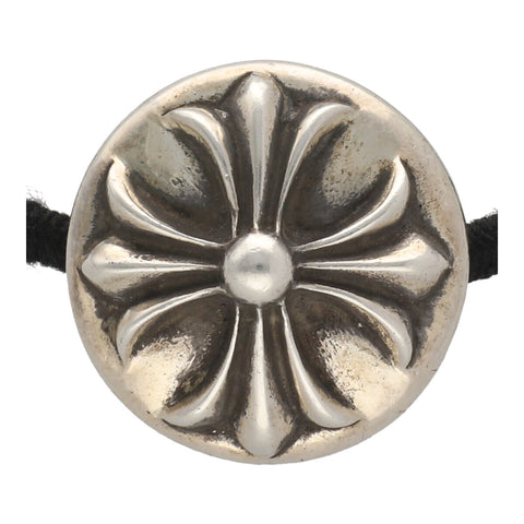 【中古】CHROME HEARTS クロムハーツ クロスボール ボタン コンチョ SV925 シルバー ヘアゴム 新型 ♯2 ブレスレット 23028750 RS