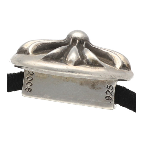 【中古】CHROME HEARTS クロムハーツ クロスボール ボタン コンチョ SV925 シルバー ヘアゴム 新型 ♯2 ブレスレット 23028750 RS