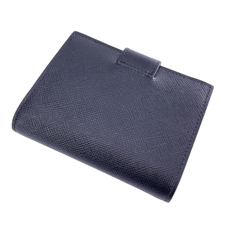 【中古】 PRADA プラダ  メンズ財布   サフィアーノレザー コンパクトウォレット 23028963 NT