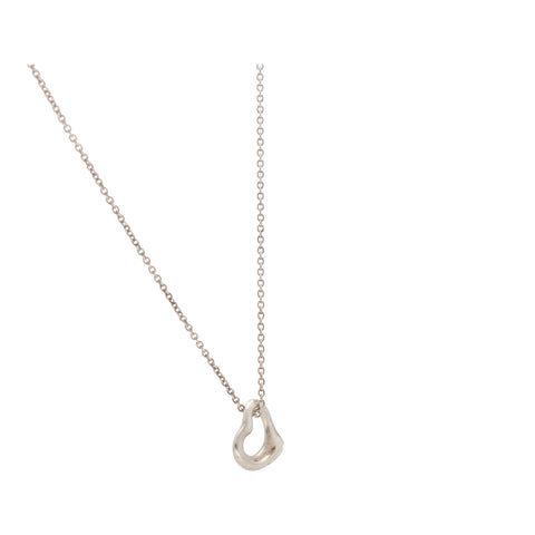 【中古】 Tiffany ＆ Co. ティファニー オープン ハート ペンダント 60020368 SV925 シルバー ネックレス 23029107 DS