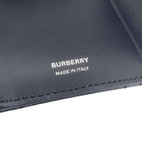 【中古】 BURBERRY バーバリー  メンズ財布   ローラ 3つ折り財布 黒 A7527 メンズ 23029236 AS