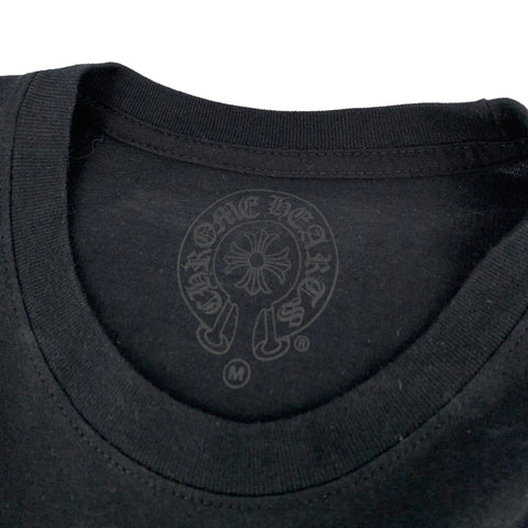 【中古】 CHROME HEARTS クロムハーツ FOTI ジャービス プリント 半袖 Tシャツ M ブラック 黒 フォティ ハリスティーター トップス カットソー 23029320 RS