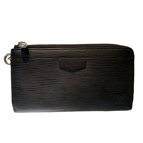 【中古】 LOUIS VUITTON ルイ・ヴィトン ジッピー ドラゴンヌ M81325 エピ･レザー ブラック 長財布 23029331 RD
