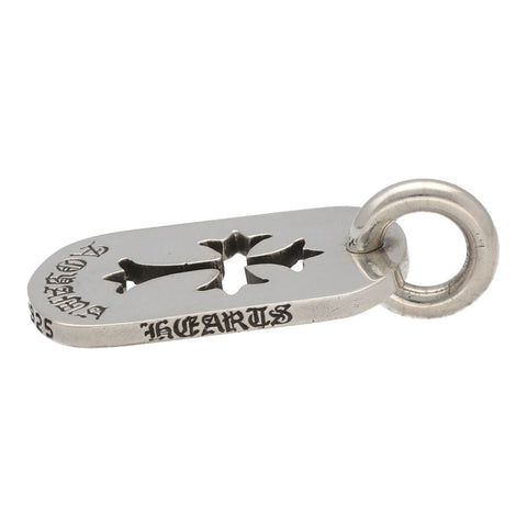 【中古】 CHROME HEARTS クロムハーツ カットアウトクロス ドッグタグ スモール SV925 シルバー 青山 ネックレス ペンダント トップ チャーム 23030278 RS