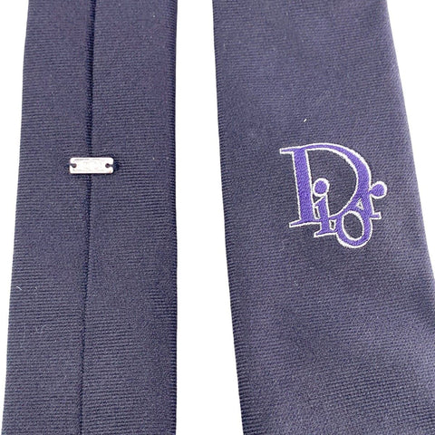 【中古】 Christian Dior クリスチャン・ディオール  ネクタイ   ロゴネクタイ 23030489 YM