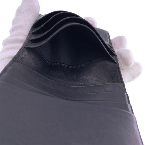 【中古】 Maison Margiela メゾンマルジェラ S55UI0133 フリップフラップウォレット メンズ 折り財布 スムースカーフレザー 23030782 MK ギフト