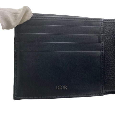 【中古】 Christian Dior クリスチャン・ディオール  メンズ サドル コインケース付き ウォレット 財布 オブリーク 23031252 AS