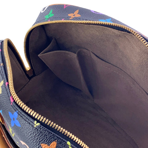 【中古】 LOUIS VUITTON ルイ・ヴィトン トゥルーヴィル ハンドバッグ  M92662 モノグラム マルチカラー ノワール スタッズ ヴィンテージ 23031607 AO
