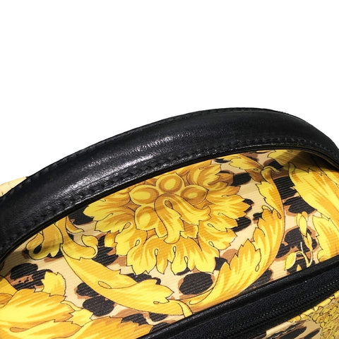 【中古】 VERSACE ヴェルサーチ  化粧ポーチ バニティバッグ GIANNI VERSACE 23031659 AK